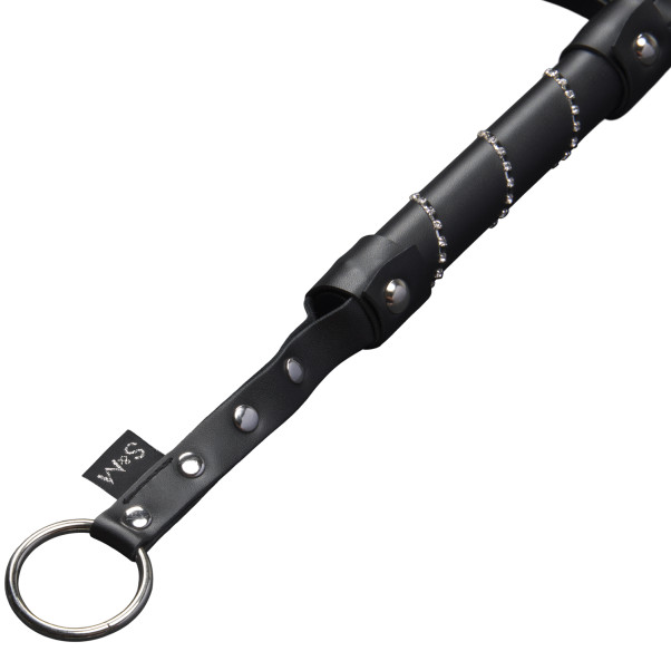 Sex & Mischief Strassikoristeinen Flogger-piiska 77 cm Tuotekuva 2