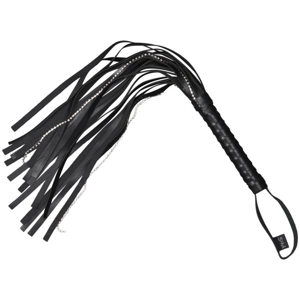 Sex & Mischief Crystal Whip Flogger-piiska 60,5 cm Tuotekuva 1