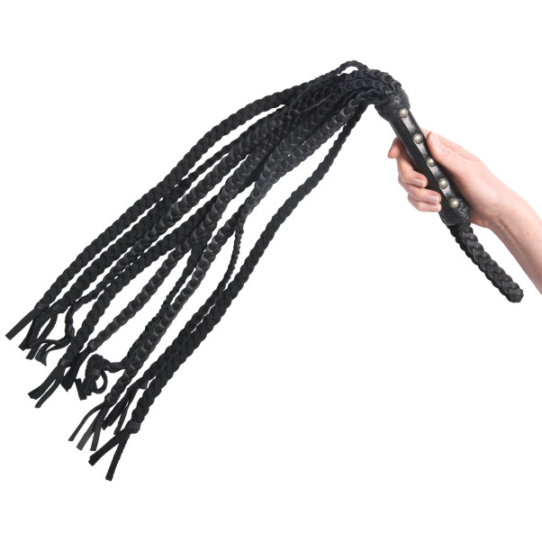 Zado Cat-O-Nine Flogger-piiska 82 cm Kuva tuotteesta kädessä 50