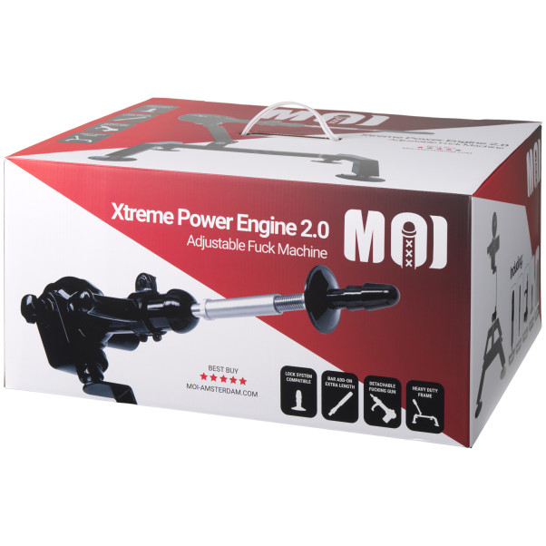 MOI Xtreme Power Engine 2.0 Säädettävä Seksikone Kuva tuotepakkauksesta 90