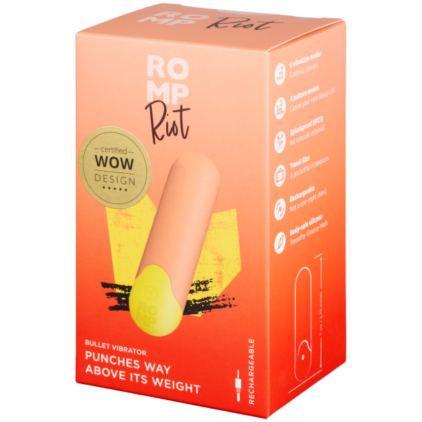 ROMP Riot Bullet-vibraattori Kuva tuotepakkauksesta 90