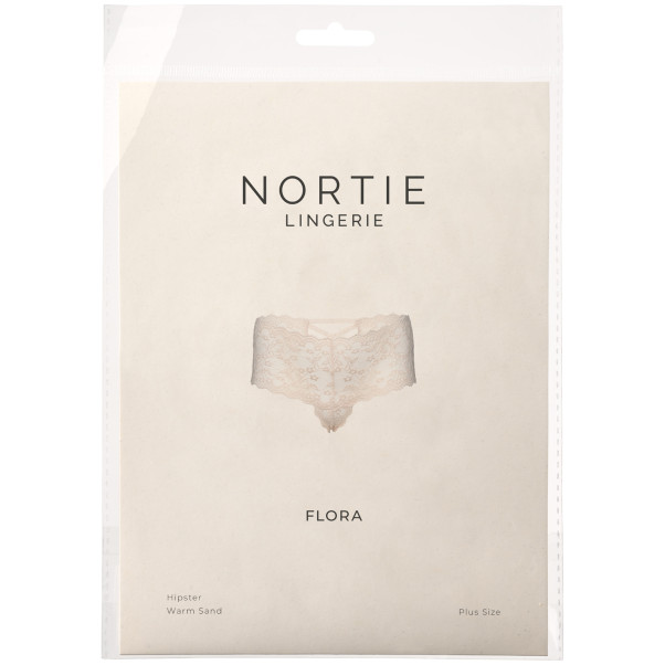 NORTIE Flora Warm Sand Plus Size Hipsterit Kuva tuotepakkauksesta 90