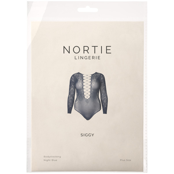 NORTIE Siggy Plus Size Yönsininen Body Kuva tuotepakkauksesta 90