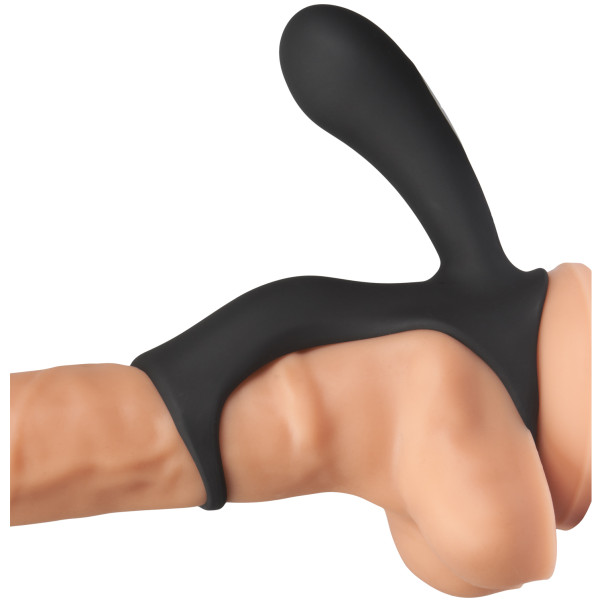 Sinful Dual Action Love Ring Kauko-ohjattava Penisrengas Kuva tuotteesta dildon päällä 20