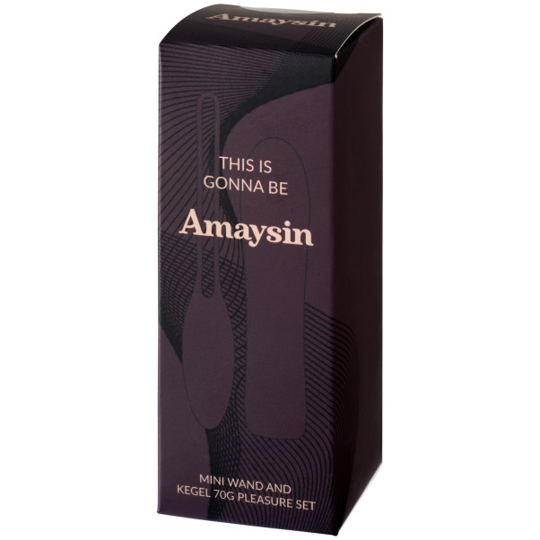 Amaysin Pleasure Set Mini Wand ja Geishakuula 70 g Kuva tuotepakkauksesta 90