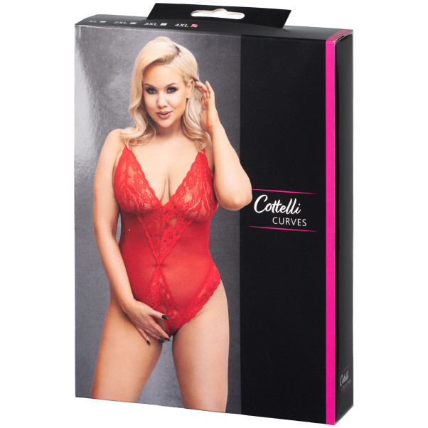 Cottelli Curves Plus Size Punainen Body Kuva tuotepakkauksesta 90