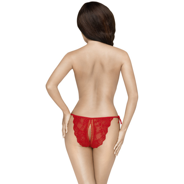 Penthouse Too Hot To Be Real Punaiset Alushousut Kuva tuotteesta mallin päällä 2