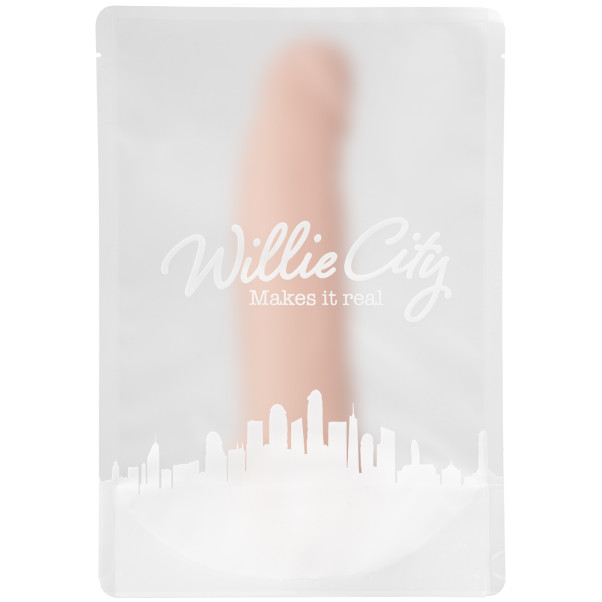 Willie City Luxe Aidonkaltainen Penisholkki 22 cm Kuva tuotepakkauksesta 90