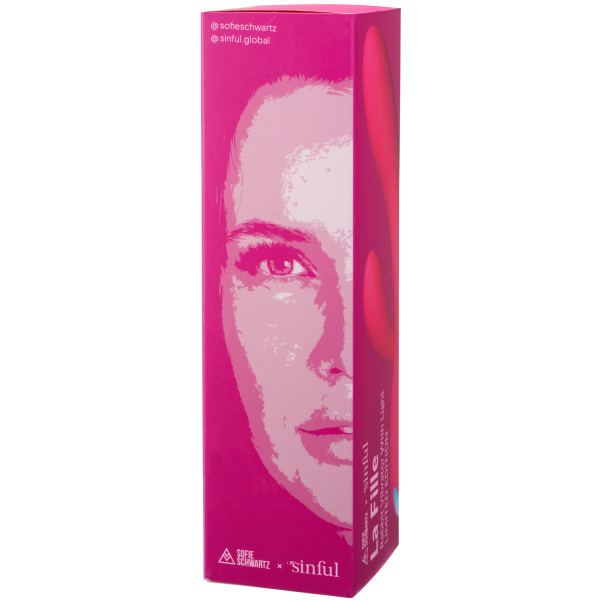 Sinful La Fille Rabbit-vibraattori Valolla Kuva tuotepakkauksesta 90