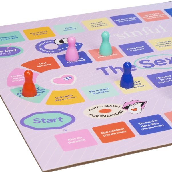 Sinful The Sex Game Lautapeli Tuotekuva 2