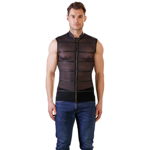 NEK Mesh Paita Vetoketjulla Kuva tuotteesta mallin päällä 1