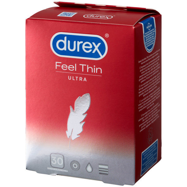 Durex Feel Thin Ultra Ohuet Kondomit 30 kpl Kuva tuotepakkauksesta 1