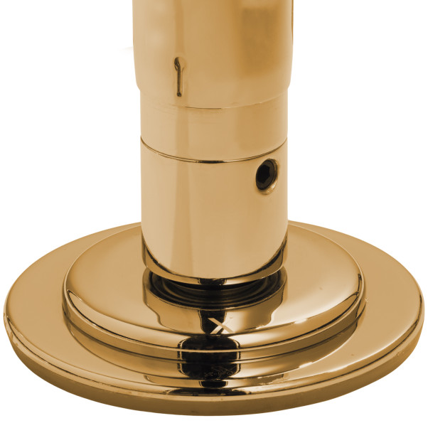 X-POLE Xpert Titanium Gold Tanssitanko 4,5 cm  3