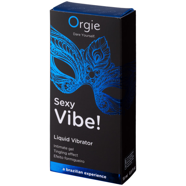 Orgie Sexy Vibe! Liquid Vibrator Intiimigeeli 15 ml Kuva tuotepakkauksesta 91