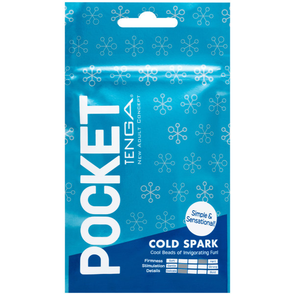 TENGA Pocket Cold Spark Masturbaattori Kuva tuotepakkauksesta 90