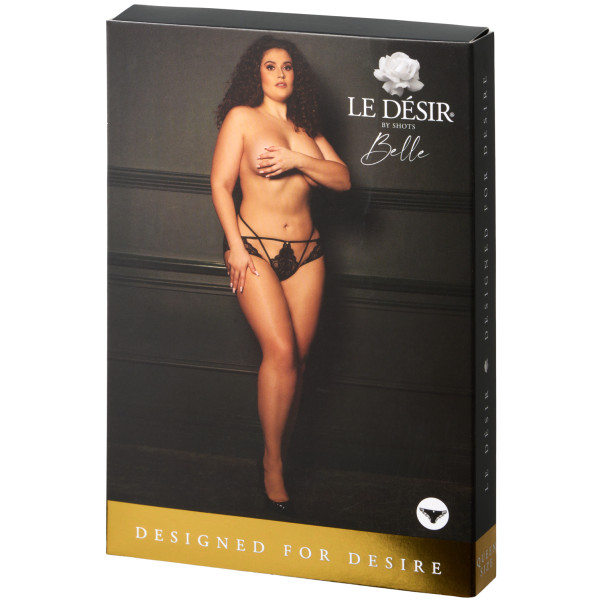 Le Désir Léna Plus Size Haarattomat Pitsialushousut Kuva tuotepakkauksesta 90