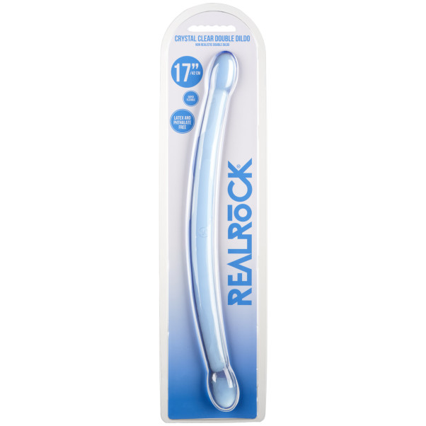 Realrock Crystal Clear Double Dildo 42 cm Kuva tuotepakkauksesta 90