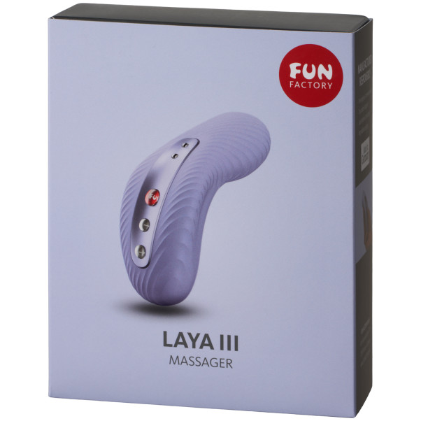 Fun Factory LAYA III Lay-On Vibraattori Kuva tuotepakkauksesta 91