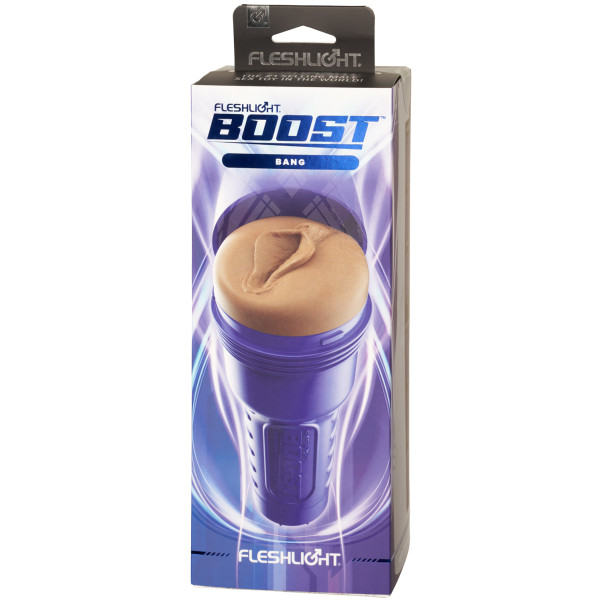 Fleshlight Boost Bang Medium Dark Masturbaattori Kuva tuotepakkauksesta 90