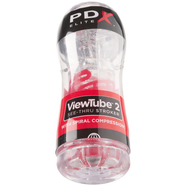 PDX Viewtube 2 See-Thru Stroker Masturbointiholkki  2