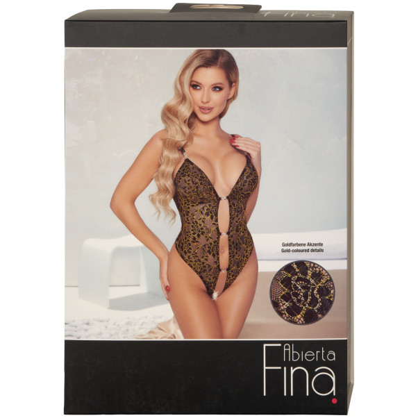 Abierta Fina Mustakultainen Pitsibody Kuva tuotepakkauksesta 90