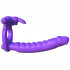 Fantasy C-Ringz Silicone Double Penetrator Rabbit  1