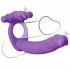 Fantasy C-Ringz Silicone Double Penetrator Rabbit  5