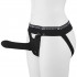 Perfect Fit Zoro Strap-on Harness Mustalla Dildolla kuva tuotepakkauksesta 1
