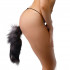 Tailz Grey Fox Tail Anustappi Hännällä  2