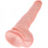 King Cock Aidonkaltainen Dildo Kiveksillä 35 cm