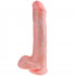  King Cock Aidonkaltainen Dildo Kiveksillä 33 cm