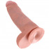 King Cock Aidonkaltainen Dildo Kiveksillä 30 cm  5