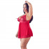 Cottelli Plus Size Punainen Pitsinen Babydoll  2