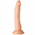 Willie City Aidonkaltainen Dildo Imukupilla 23 cm  1