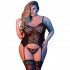 Magic Silk Plus Size Merry Widow Chemise Setti  1