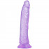 Baseks Jellies Aidonkaltainen Dildo Imukupilla 21 cm