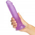 Baseks Jellies Aidonkaltainen Dildo Imukupilla 19 cm 50