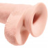 King Cock Plus Triple Density Fat Dildo Kiveksillä 27,5 cm  3