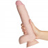 King Cock Plus Triple Density Fat Dildo Kiveksillä 27,5 cm tuote kädessä 50