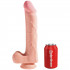 King Cock Plus Triple Density Dildo Kiveksillä 33 cm tuotekuva 4
