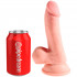 King Cock Plus Triple Density Dildo Kiveksillä 20 cm tuotekuva 4