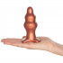 Tantus Severin Super Soft Copper Keskikokoinen Anustappi tuote kädessä 50