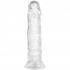 Willie City Aidonkaltainen Kirkas Dildo Imukupilla 15 cm 1