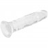 Willie City Aidonkaltainen Kirkas Dildo Imukupilla 15 cm 4