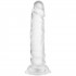 Willie City Aidonkaltainen Kirkas Dildo Imukupilla 13 cm 3