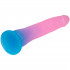 Baseks Gradient Glitter Iso Sininen Dildo 22,5 cm Tuotekuva 3