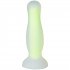 Baseks Glow in the Dark Keltainen Keskikokoinen Anaalidildo Tuotekuva 1
