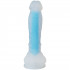 Baseks Glow in the Dark Sininen Dildo 21,5 cm Tuotekuva 2