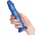 Baseks Nubby Nystyröity Dildo 19 cm Kuva tuotteesta kädessä 50