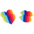 Nipplicious Rainbow Nipple Stickers Nännitarrat 4 kpl Tuotekuva 2